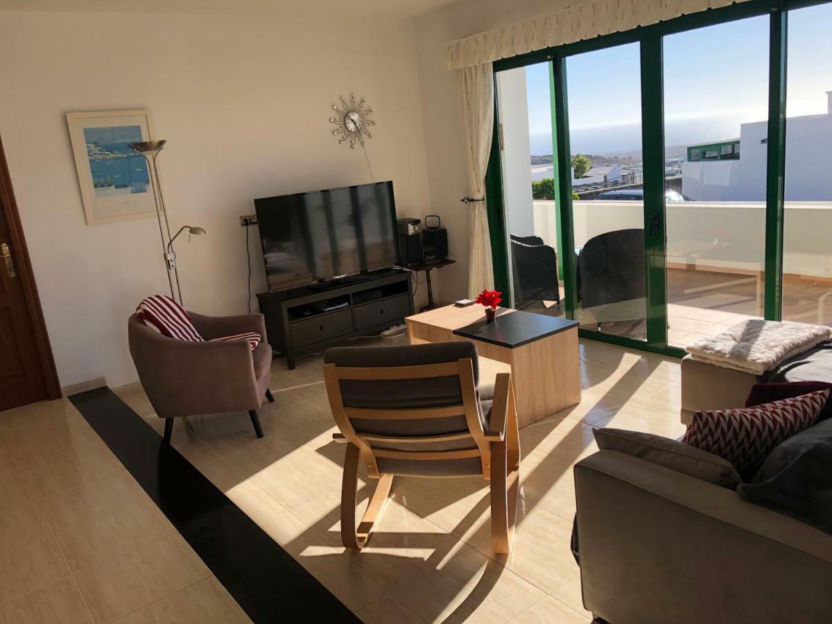 הוילה Casa Tranquila Con Vistas En La Colina De Tías מראה חיצוני תמונה